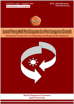 Jurnal Perspektif Pembiayaan dan Pembangunan Daerah